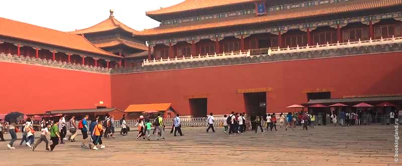 Вход в императорский дворец в Пекине