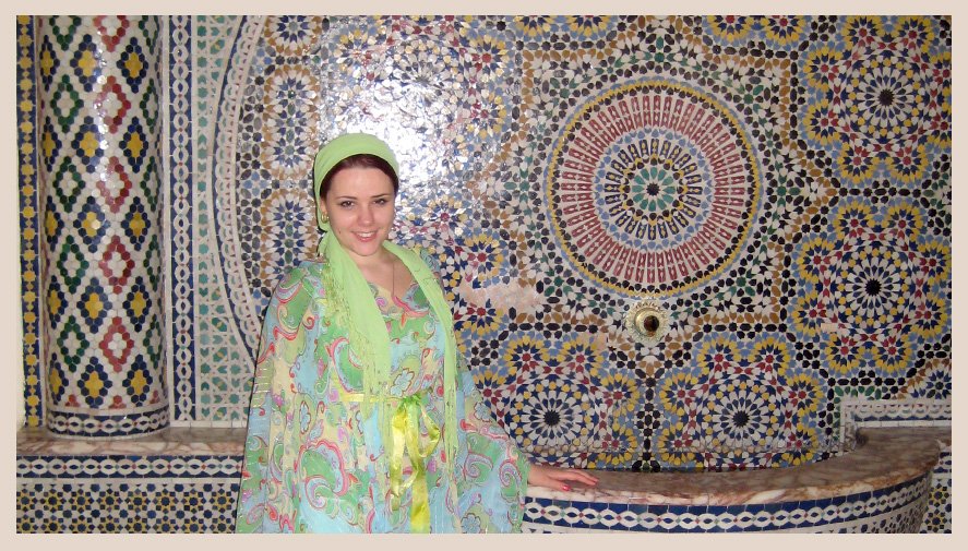 Мозаика мечети Хасана II в Касабланке