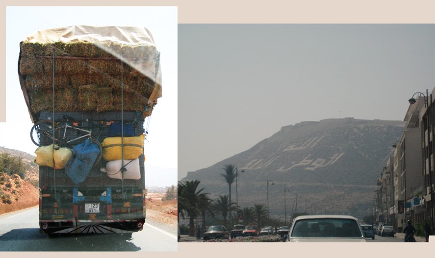 Грузовичок в Марокко.