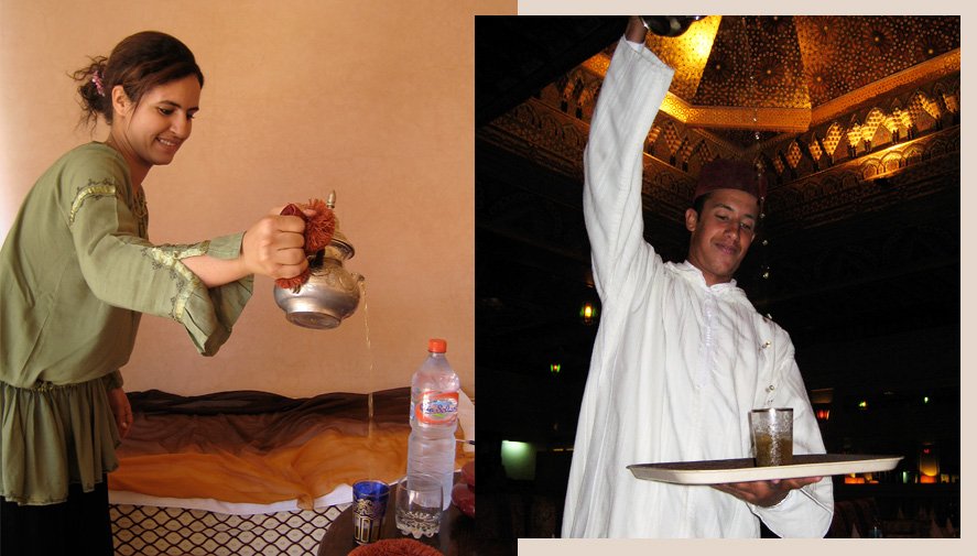 Время пить чай. Так его наливают местные жители.